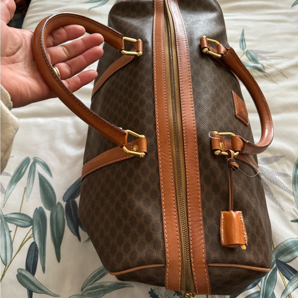CELINE Boston Bag  Brown